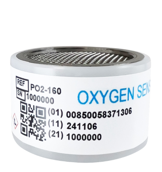 PO2-160 Percent Oxygen Sensor fuel cell for replacement in Southland Sensing and compatible industrial gas analyzers.